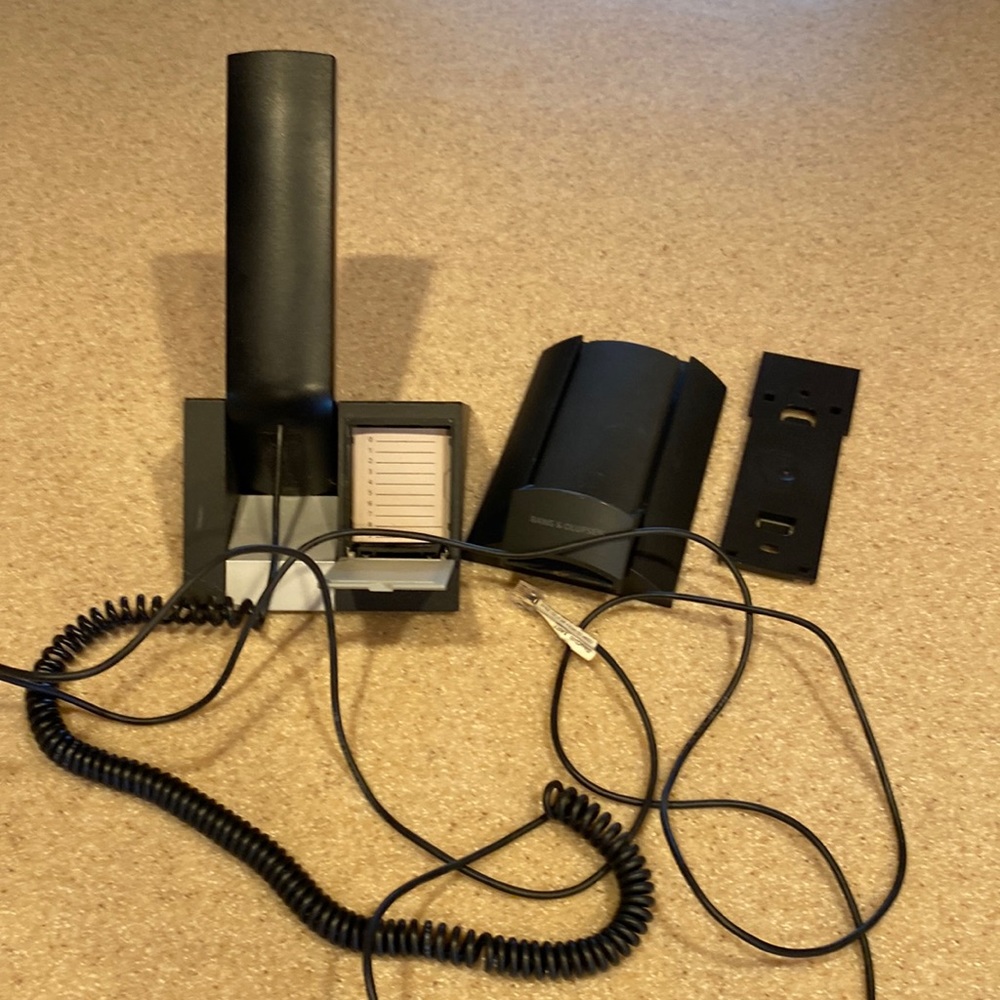 Bang and Olufsen, landline, vintage phone, 1991
